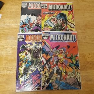 Comics Micronauts 41, 42, 43, 44